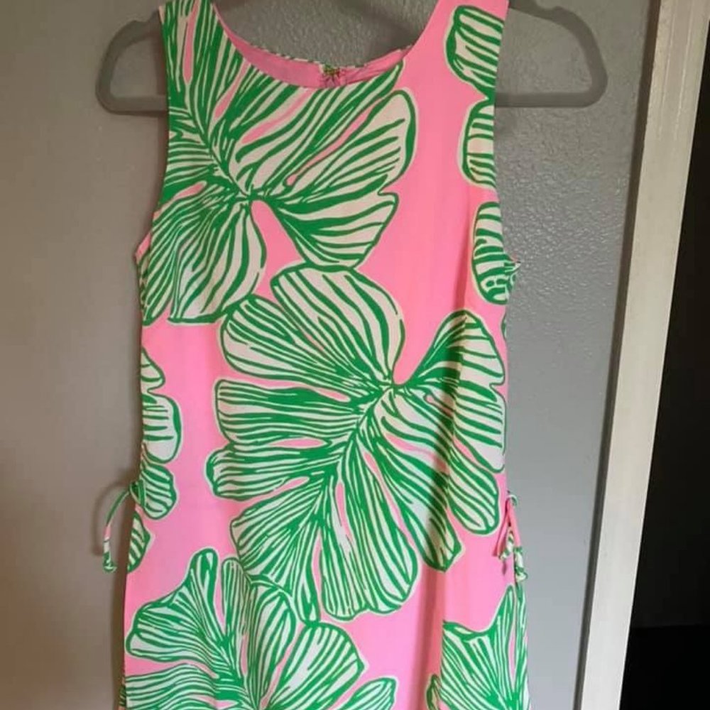 BNWT Lilly Pulitzer Romper-Who Let the Fronds Out